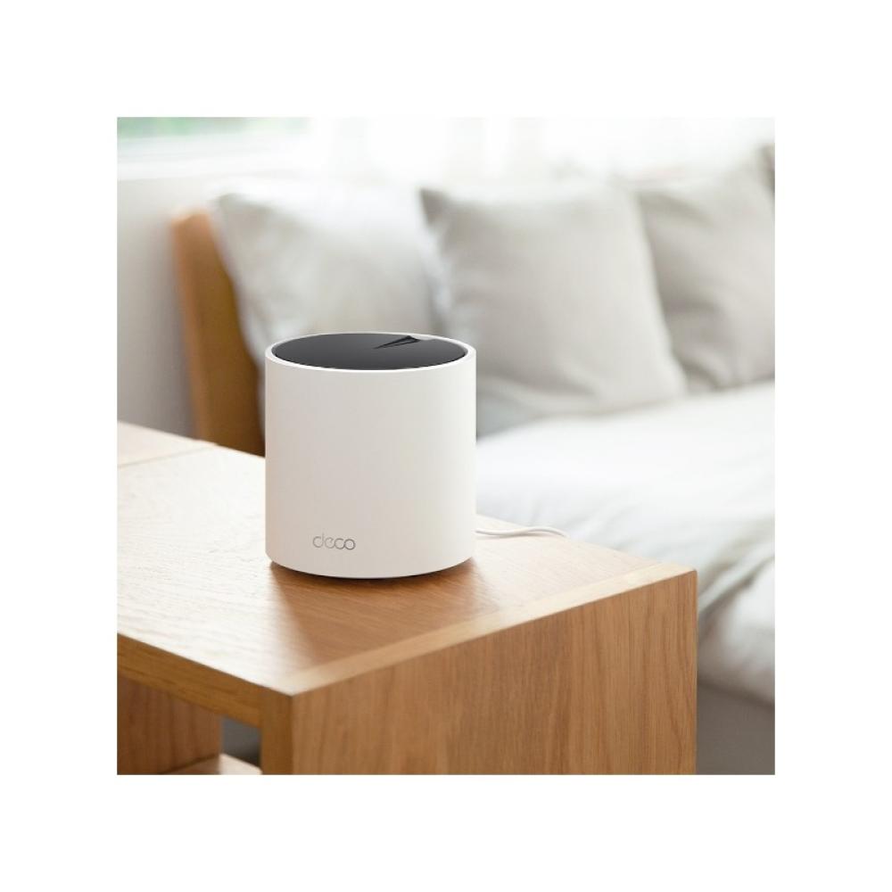 TP-Link - DECO X55 (3-Pack) Doble banda (2,4 GHz / 5 GHz) Wi-Fi 6 (802.11ax) Blanco Interno