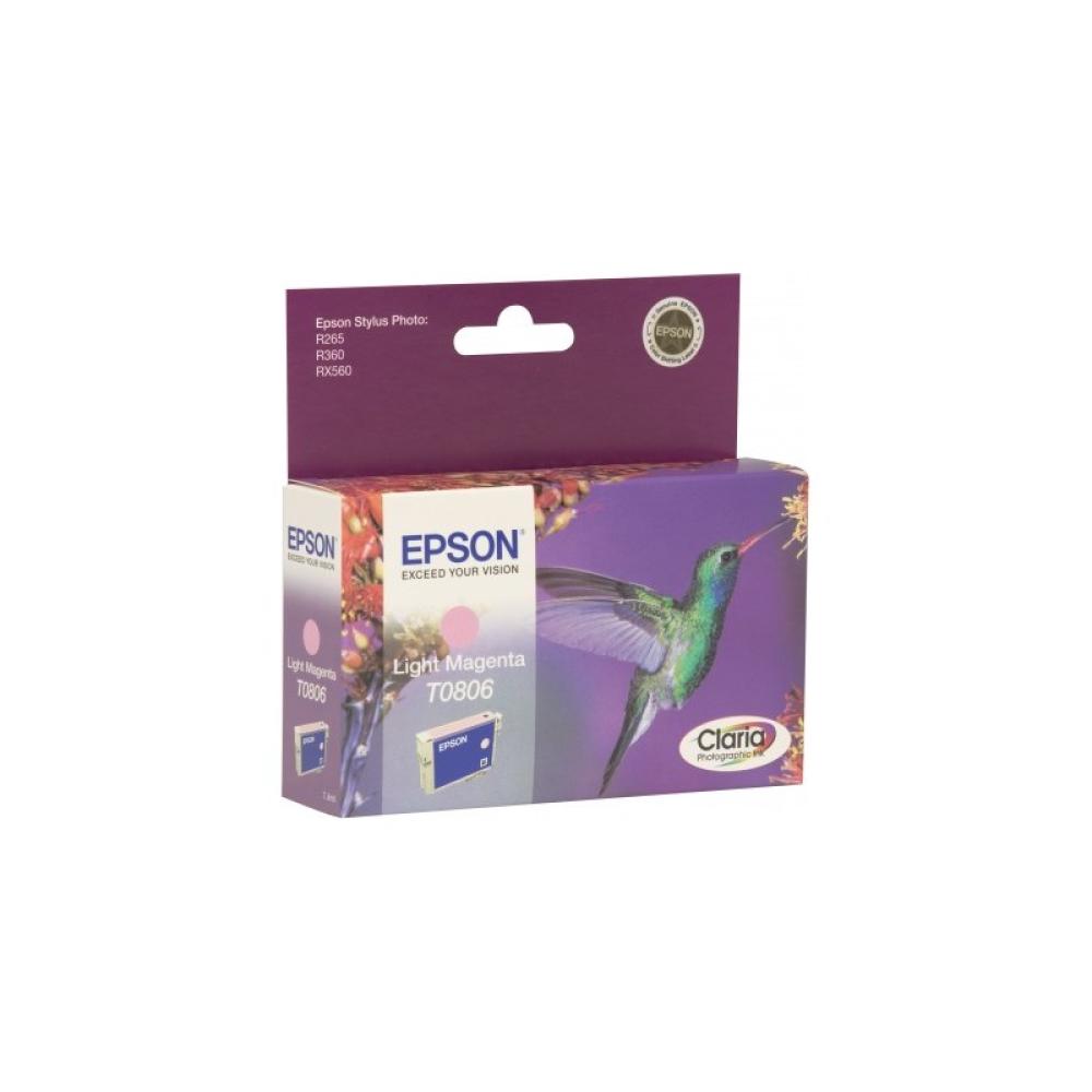 Epson - Hummingbird T0806 Light Magenta Ink Cartridge cartucho de tinta Original Magenta claro