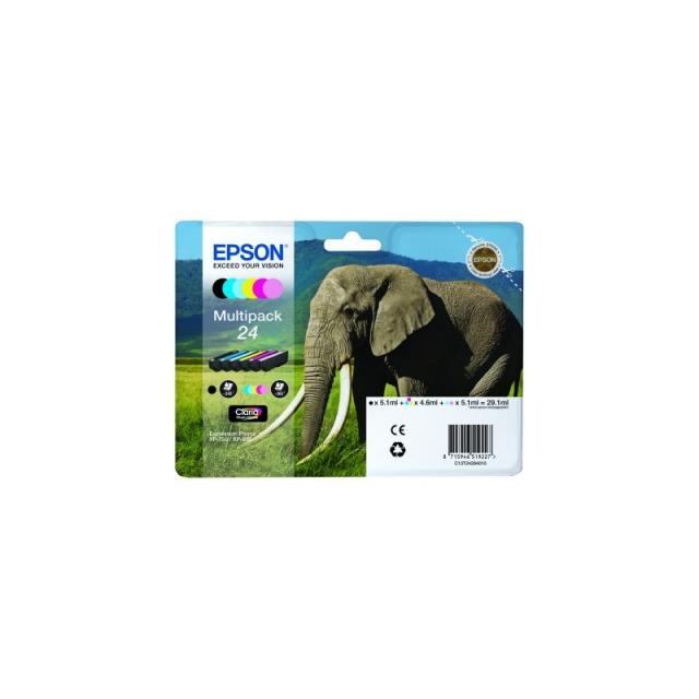 Epson - Elephant Multipack 24 6 colores