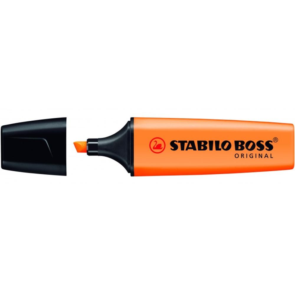 STABILO - BOSS ORIGINAL marcador 1 pieza(s) Punta de cincel Naranja