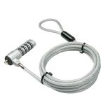 Lindy - 20980 cable antirrobo Acero inoxidable 1,8 m