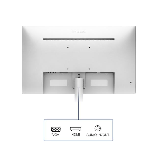 Philips - V Line 241V8AW/00 pantalla para PC 60,5 cm (23.8") 1920 x 1080 Pixeles Full HD LCD Blanco