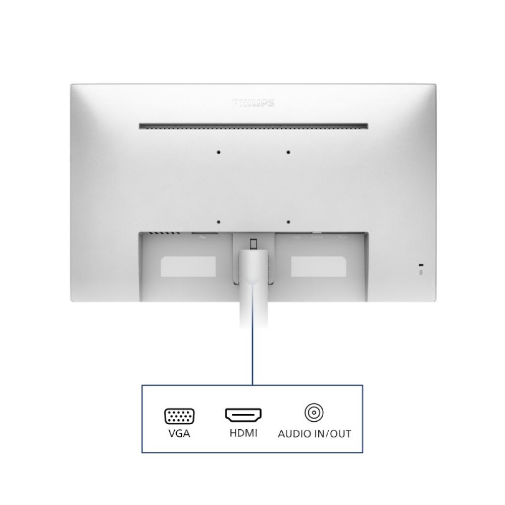 Philips - V Line 241V8AW/00 pantalla para PC 60,5 cm (23.8") 1920 x 1080 Pixeles Full HD LCD Blanco