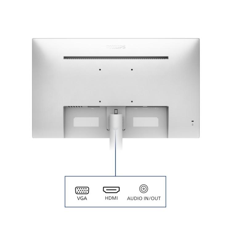 Philips - V Line 241V8AW/00 pantalla para PC 60,5 cm (23.8") 1920 x 1080 Pixeles Full HD LCD Blanco