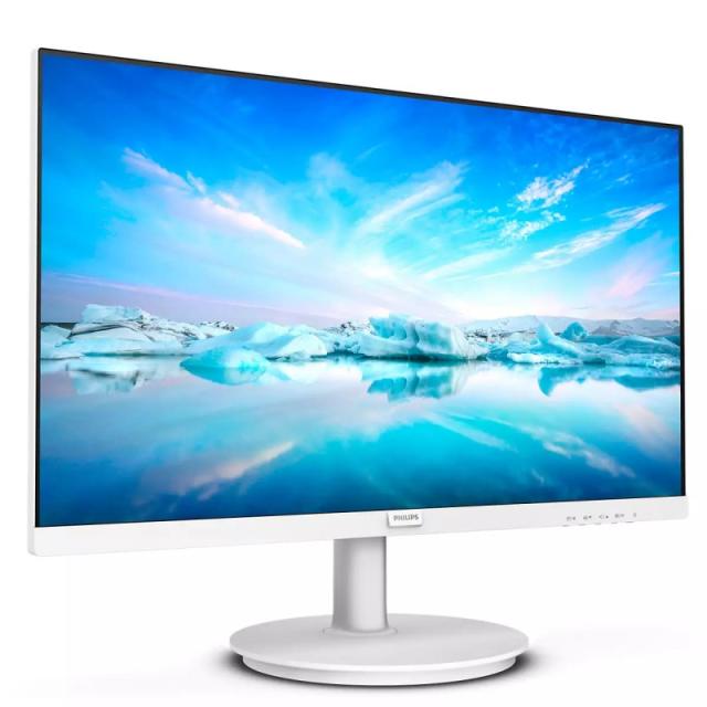 Philips - V Line 241V8AW/00 pantalla para PC 60,5 cm (23.8") 1920 x 1080 Pixeles Full HD LCD Blanco