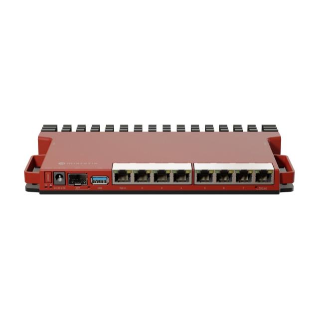 Mikrotik - L009UiGS-RM router 2.5 Gigabit Ethernet, Gigabit Ethernet Rojo