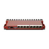 Mikrotik - L009UiGS-RM router 2.5 Gigabit Ethernet, Gigabit Ethernet Rojo