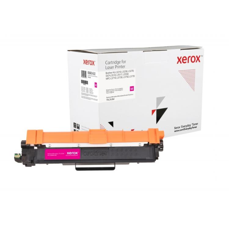 Xerox - Everyday El tóner Everyday™ Magenta de Xerox es compatible con Brother TN-243M, Capacidad estándar