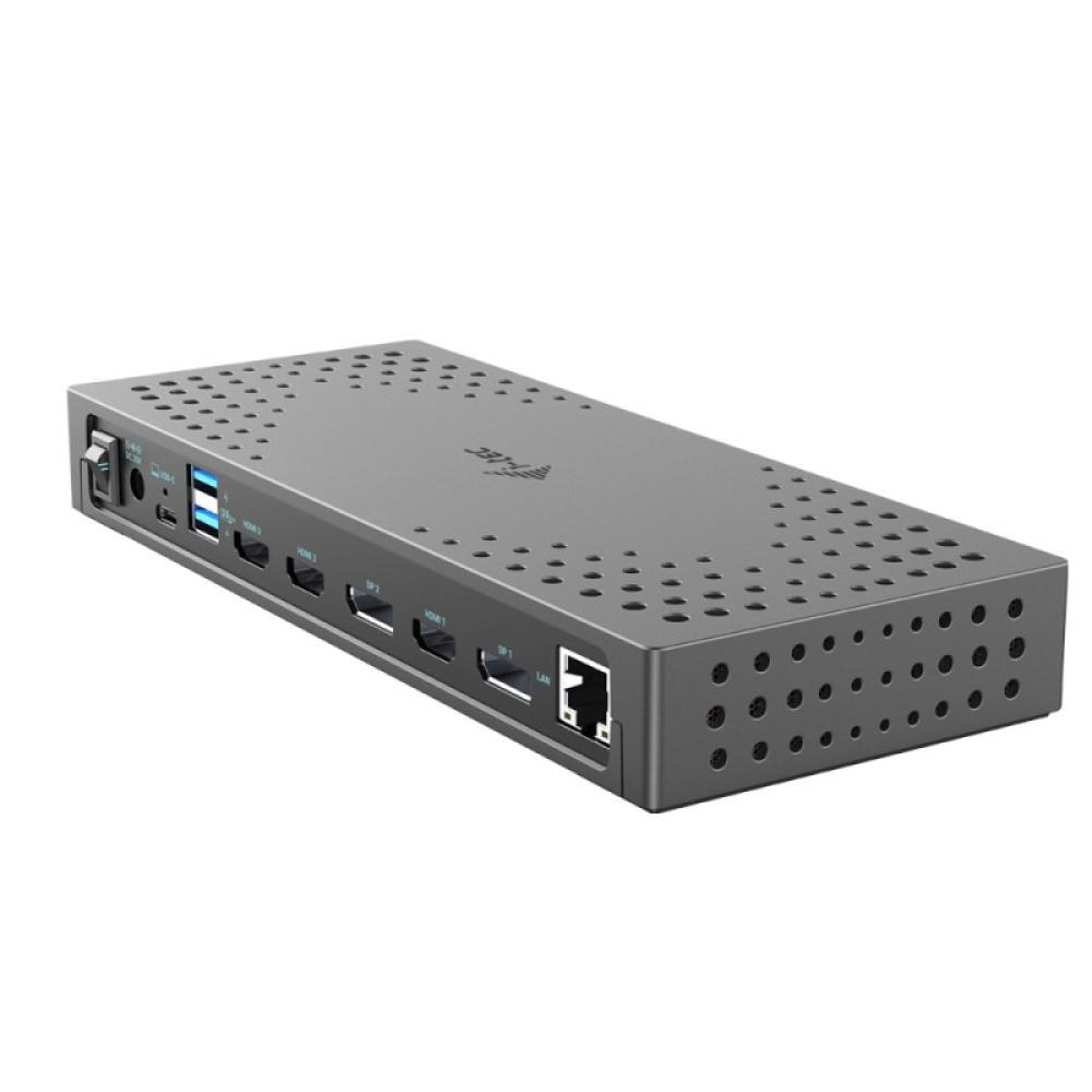 i-tec - USB 3.0 / USB-C / Thunderbolt, 3x 4K Docking Station Gen 2 + Power Delivery 100W