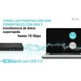 i-tec - USB 3.0 / USB-C / Thunderbolt, 3x 4K Docking Station Gen 2 + Power Delivery 100W