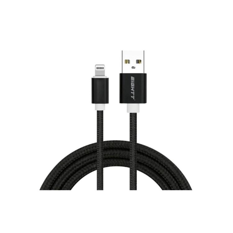 Eightt - ECI-2B-2M cable de conector Lightning Negro