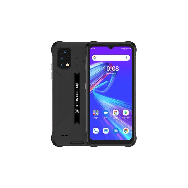 UMIDIGI - Bison X10G 16,6 cm (6.53") Ranura híbrida Dual SIM Android 11 4G USB Tipo C 4 GB 64 GB 6150 mAh Negro