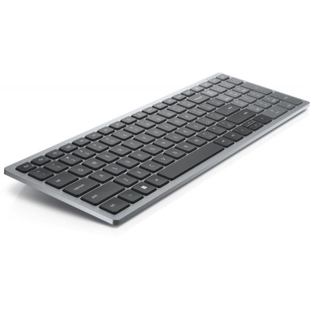 DELL - KB740 teclado Oficina RF Wireless + Bluetooth QWERTY Español Gris, Negro