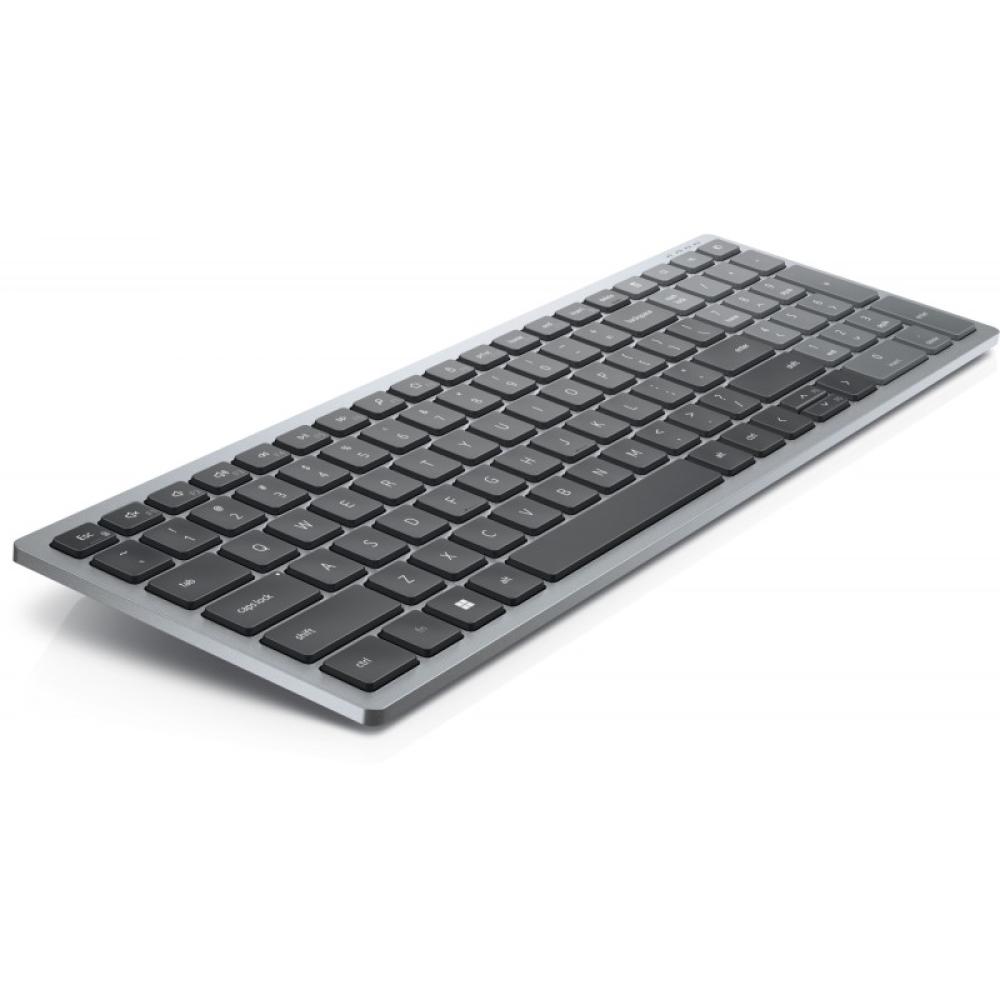 DELL - KB740 teclado Oficina RF Wireless + Bluetooth QWERTY Español Gris, Negro