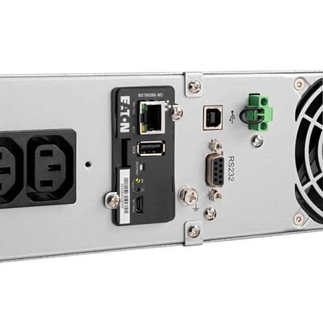 Eaton - 9E2000IR sistema de alimentación ininterrumpida (UPS) Doble conversión (en línea) 2 kVA 1800 W 6 salidas AC