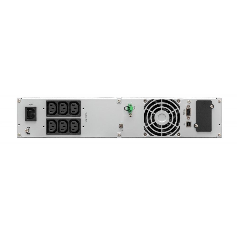 Eaton - 9E2000IR sistema de alimentación ininterrumpida (UPS) Doble conversión (en línea) 2 kVA 1800 W 6 salidas AC