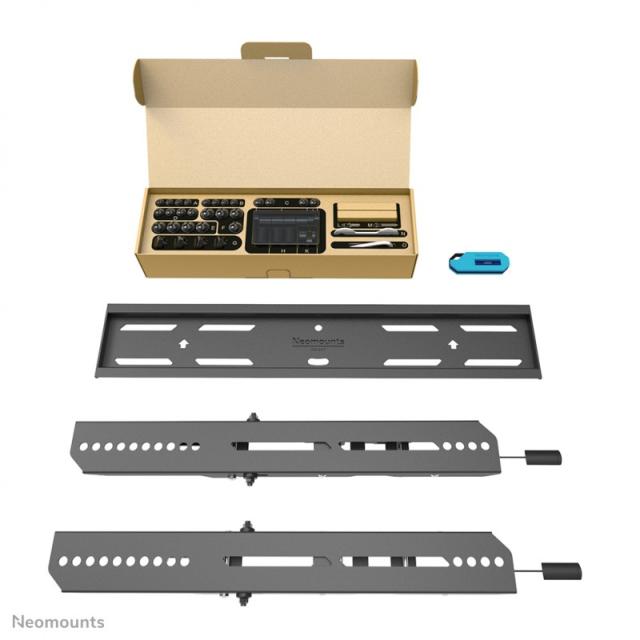 Neomounts - WL35S-850BL14 Soporte de pared para TV 32-75" - inclinable - bloqueable - instalación rápida