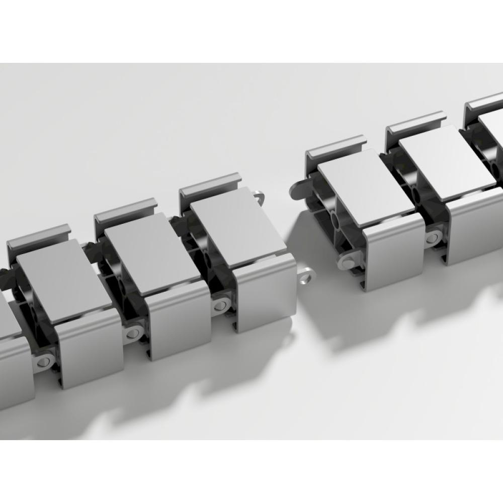 Equip - 650860 organizador de cables Escritorio Pasacables Gris 1 pieza(s)