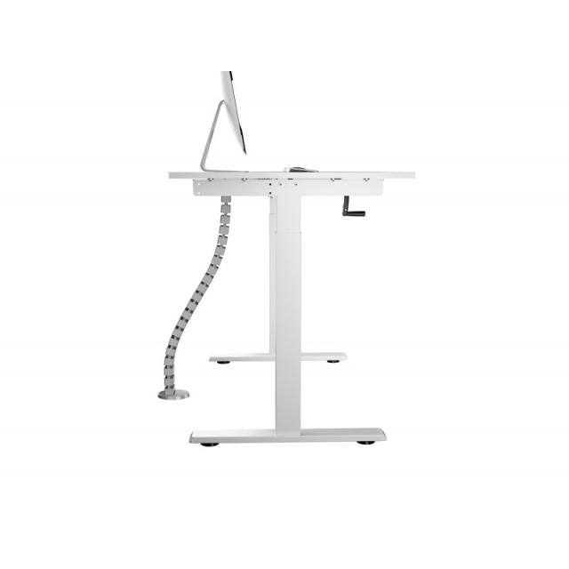 Equip - 650860 organizador de cables Escritorio Pasacables Gris 1 pieza(s)