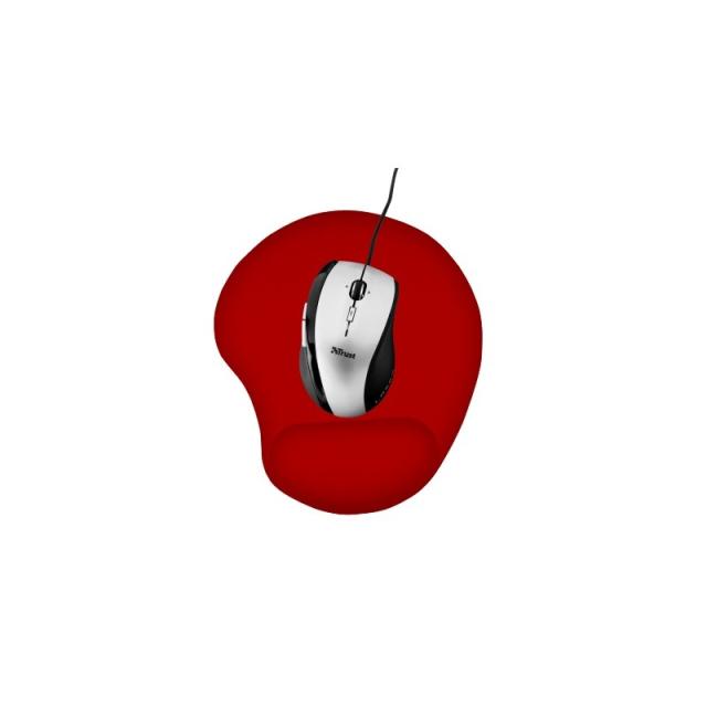 Trust - 20429 alfombrilla para ratón Rojo