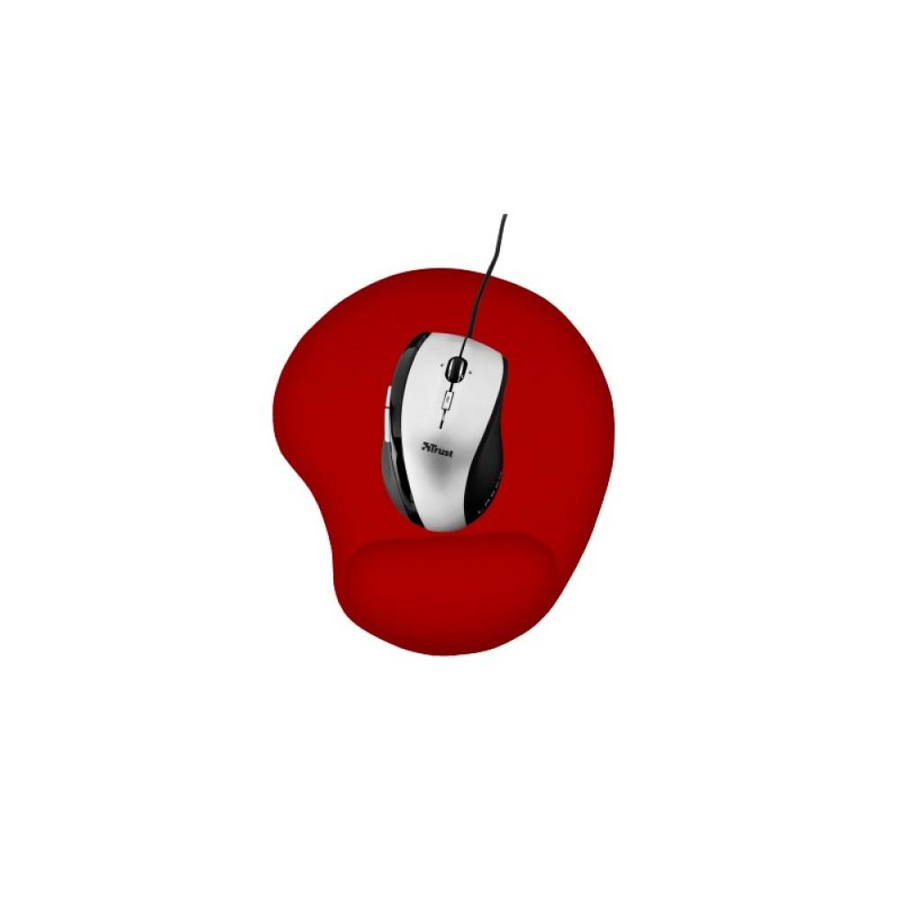 Trust - 20429 alfombrilla para ratón Rojo