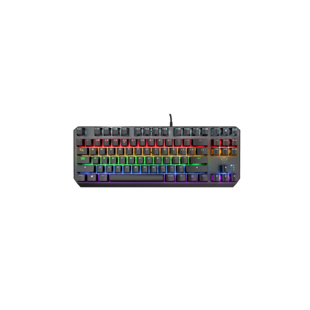 Trust - GXT 834 CALLAZ teclado Juego USB QWERTY Negro