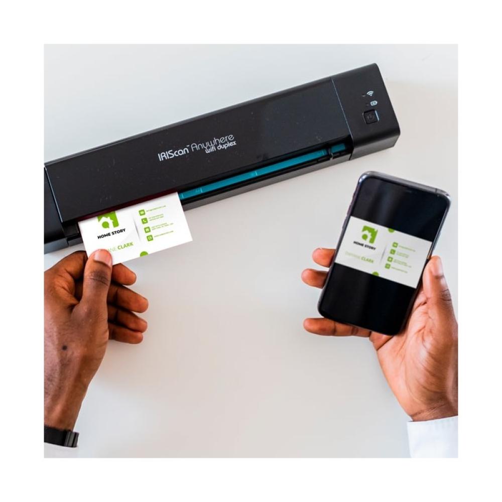 I.R.I.S. - IRIScan Anywhere 6 Wifi Duplex Escáner portátil 1200 x 1200 DPI A4 Negro