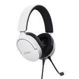 Trust - GXT 489W FAYZO Auriculares Alámbrico Diadema Juego Negro, Blanco