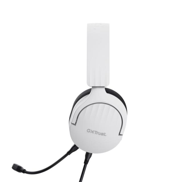Trust - GXT 489W FAYZO Auriculares Alámbrico Diadema Juego Negro, Blanco
