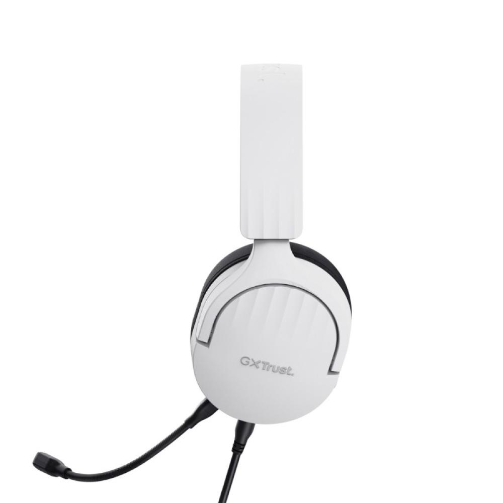 Trust - GXT 489W FAYZO Auriculares Alámbrico Diadema Juego Negro, Blanco