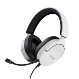 Trust - GXT 489W FAYZO Auriculares Alámbrico Diadema Juego Negro, Blanco