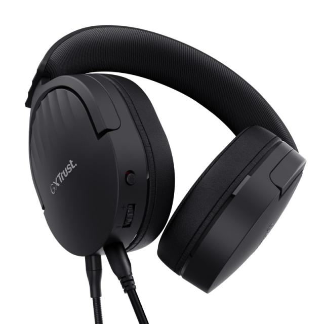 Trust - GXT 489 FAYZO Auriculares Alámbrico Diadema Juego Negro