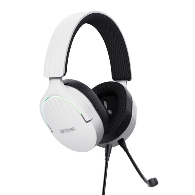 Trust - GXT 490 FAYZO Auriculares Alámbrico Diadema Motocicleta USB tipo A Negro, Blanco