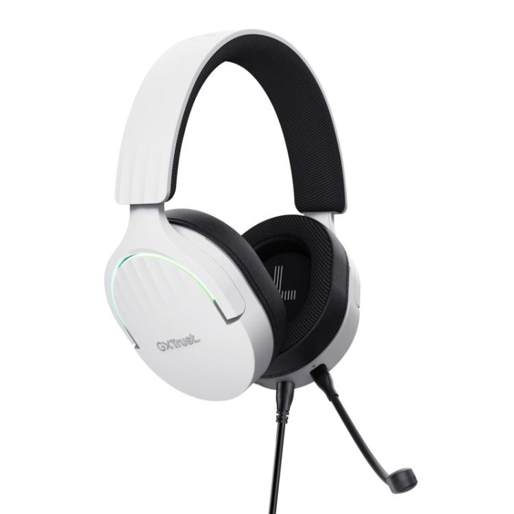 Trust - GXT 490 FAYZO Auriculares Alámbrico Diadema Motocicleta USB tipo A Negro, Blanco