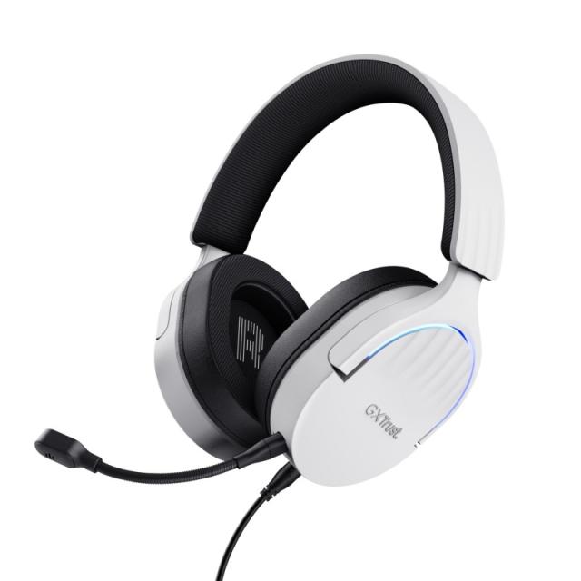 Trust - GXT 490 FAYZO Auriculares Alámbrico Diadema Motocicleta USB tipo A Negro, Blanco