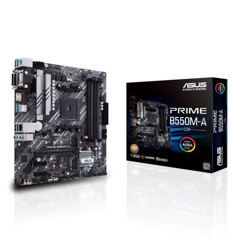 ASUS - Prime B550M-A/CSM AMD B550 Zócalo AM4 micro ATX