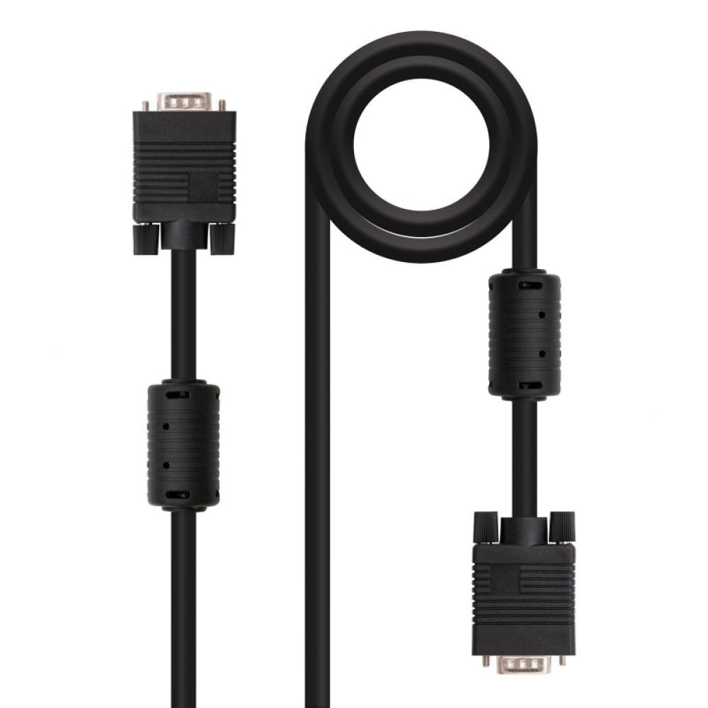 Nanocable - CABLE SVGA CON FERRITA HDB15/M-HDB15/M 6.0 M