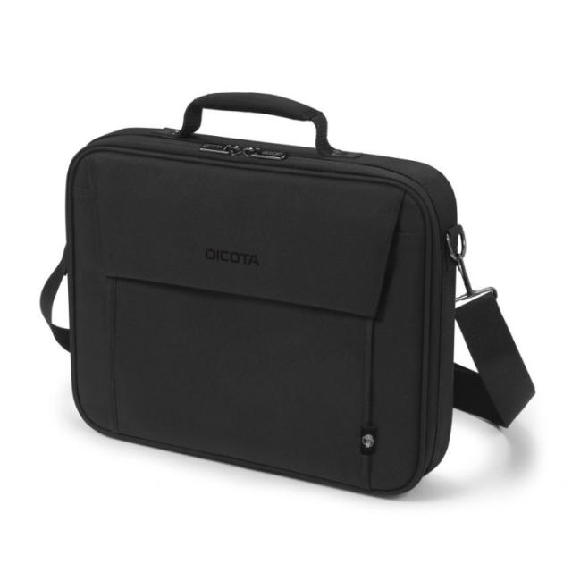 DICOTA - Eco Multi BASE 39,6 cm (15.6") Maletín Negro