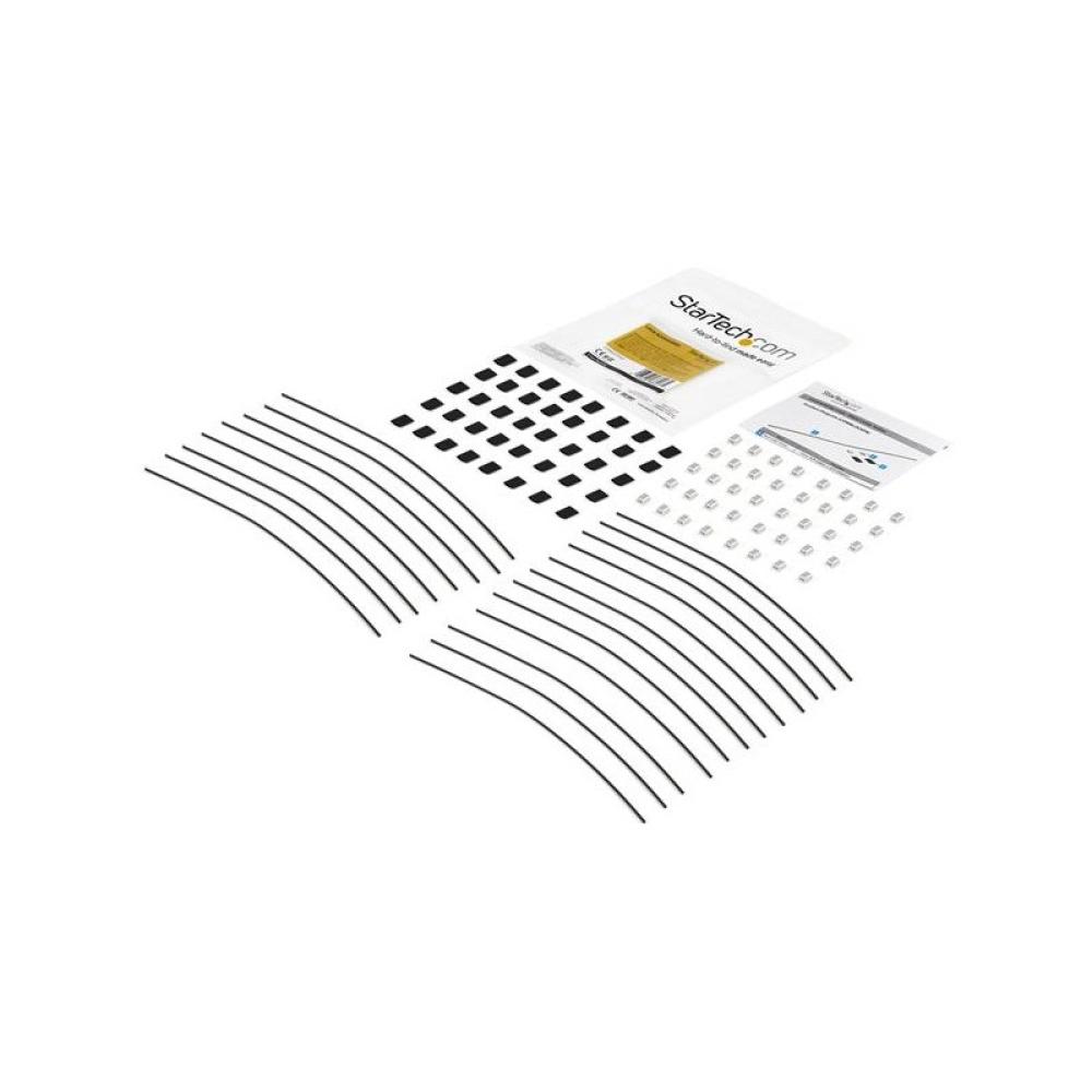 StarTech.com - Cables de Seguridad de Doble Lazo - Paquete de 20 - de Acero - Ajustable