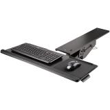 StarTech.com - Bandeja para Teclado y Ratón para Debajo del Escritorio - de 30cm x 78cm - de Altura Ajustable - Soporte Ergonómi