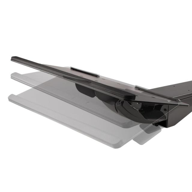 StarTech.com - Bandeja para Teclado y Ratón para Debajo del Escritorio - de 30cm x 78cm - de Altura Ajustable - Soporte Ergonómi