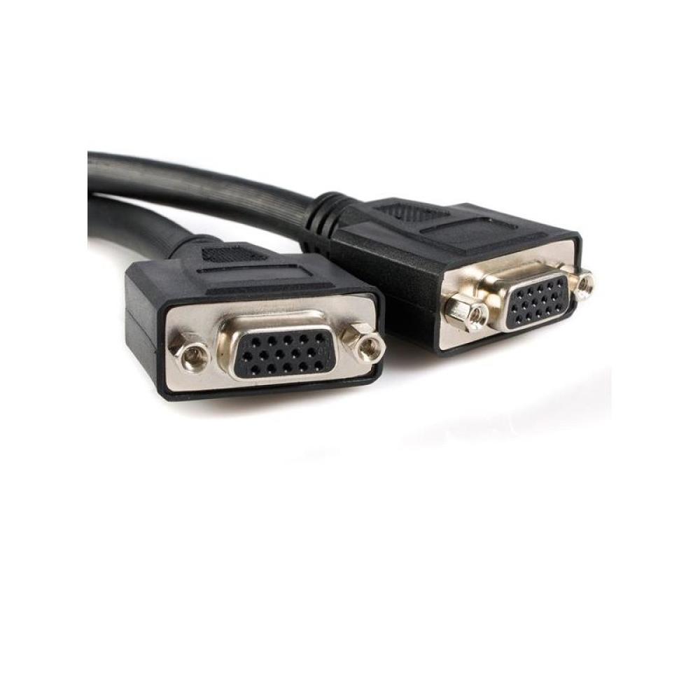 StarTech.com - Cable de 0,2m de LFH59 DMS-59 a doble dual VGA - DMS59 Macho - 2x VGA Hembra