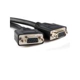 StarTech.com - Cable de 0,2m de LFH59 DMS-59 a doble dual VGA - DMS59 Macho - 2x VGA Hembra