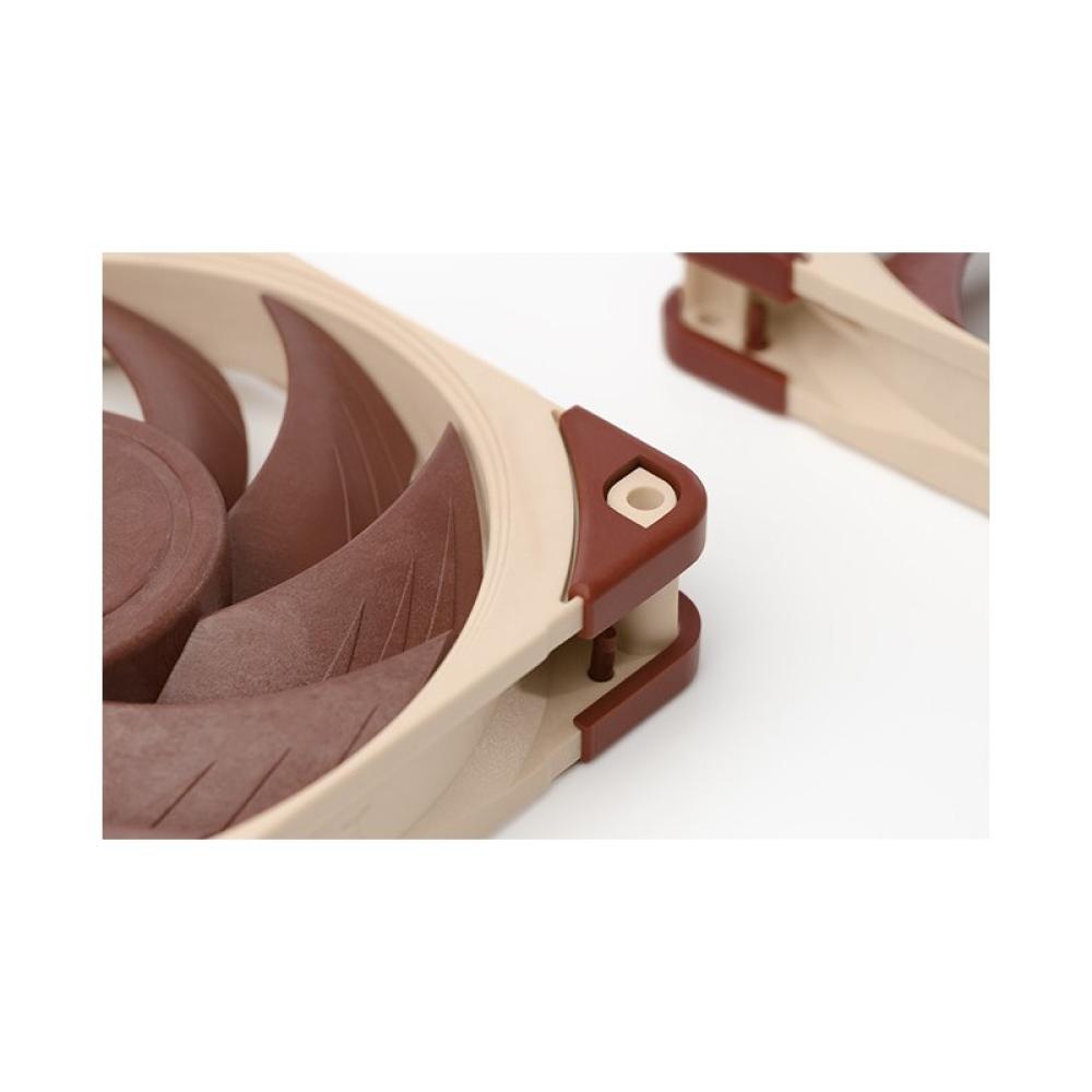 Noctua - NF A12x25 PWM Carcasa del ordenador Ventilador 12 cm Beige, Rojo
