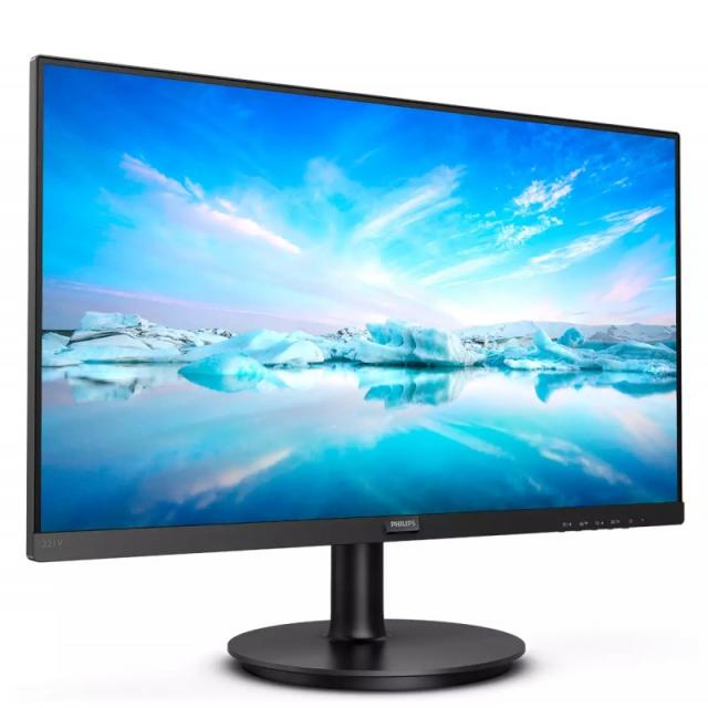 Philips - V Line 221V8/00 pantalla para PC 54,6 cm (21.5") 1920 x 1080 Pixeles Full HD LED Negro