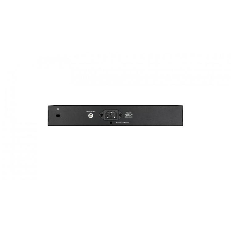 D-Link - DGS-1210-08P Gestionado L2 Gigabit Ethernet (10/100/1000) Energía sobre Ethernet (PoE) Negro