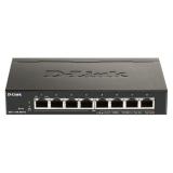 D-Link - DGS-1100-08PV2 Gestionado L2/L3 Gigabit Ethernet (10/100/1000) Energía sobre Ethernet (PoE) Negro