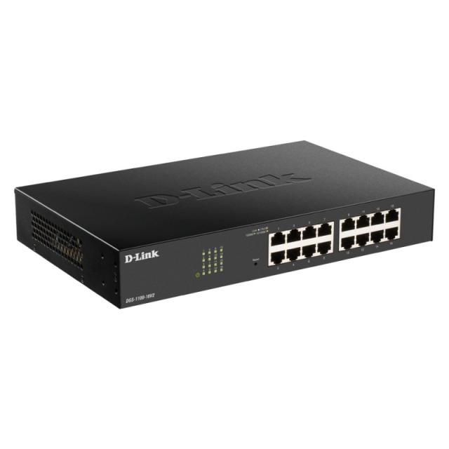 D-Link - DGS-1100-24PV2 Gestionado L2 Gigabit Ethernet (10/100/1000) Energía sobre Ethernet (PoE) Negro