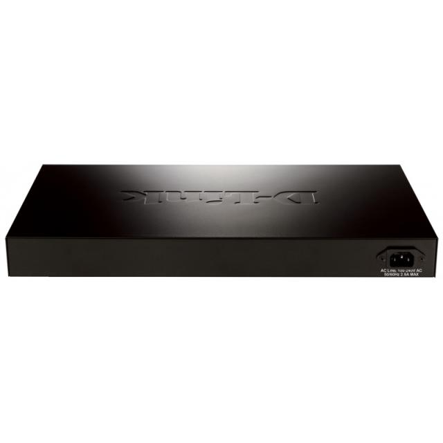 D-Link - DGS-1210-28P Gestionado L2 Gigabit Ethernet (10/100/1000) Energía sobre Ethernet (PoE) 1U