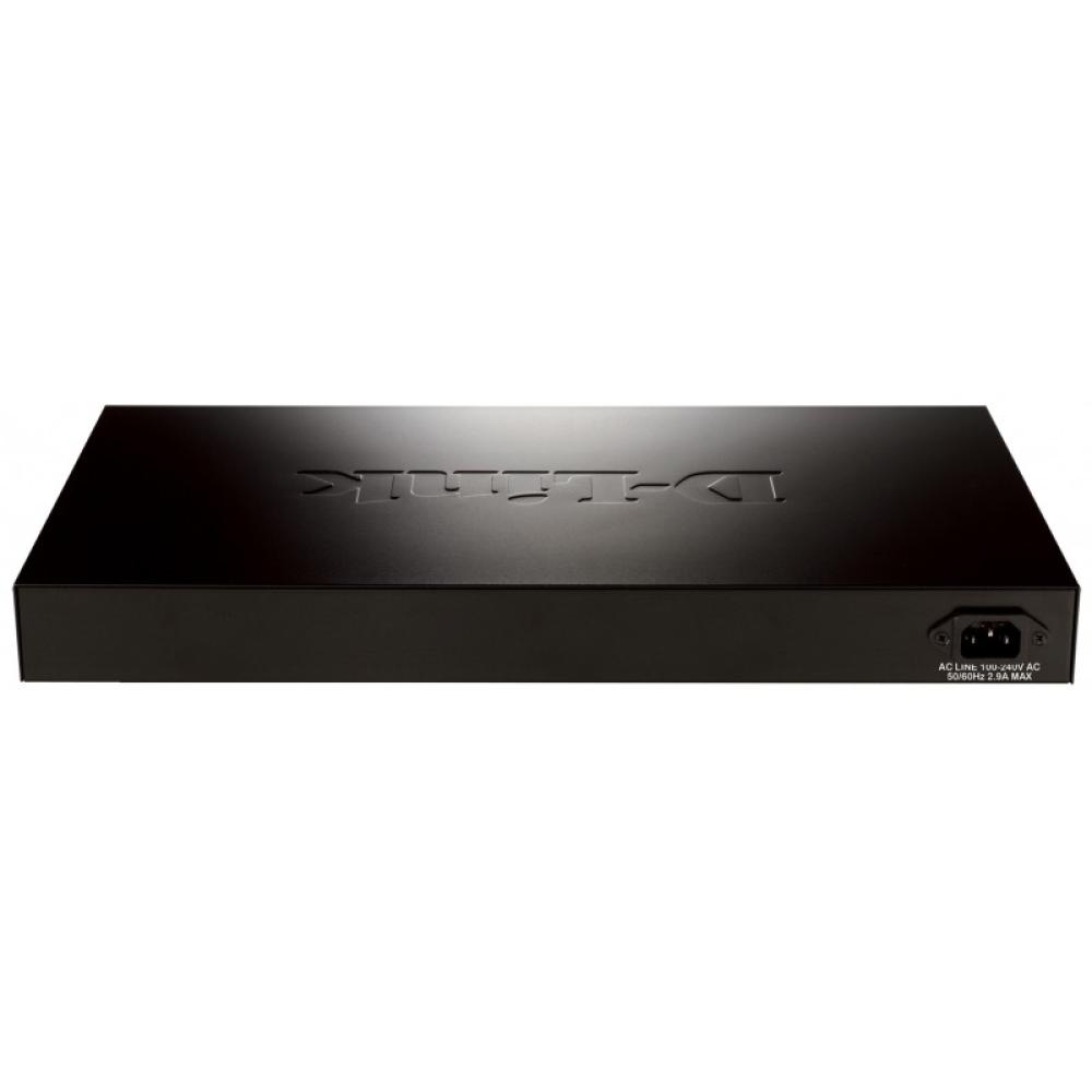 D-Link - DGS-1210-28P Gestionado L2 Gigabit Ethernet (10/100/1000) Energía sobre Ethernet (PoE) 1U